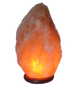 Декоративный светильник для сауны, СПА, зоны отдыха ии спальни: - Лампа  Скала из цельного куска розовой гималайской соли.