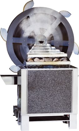 электрическая печь для сауны со встроенным парогенератором 34.GM Мельница
