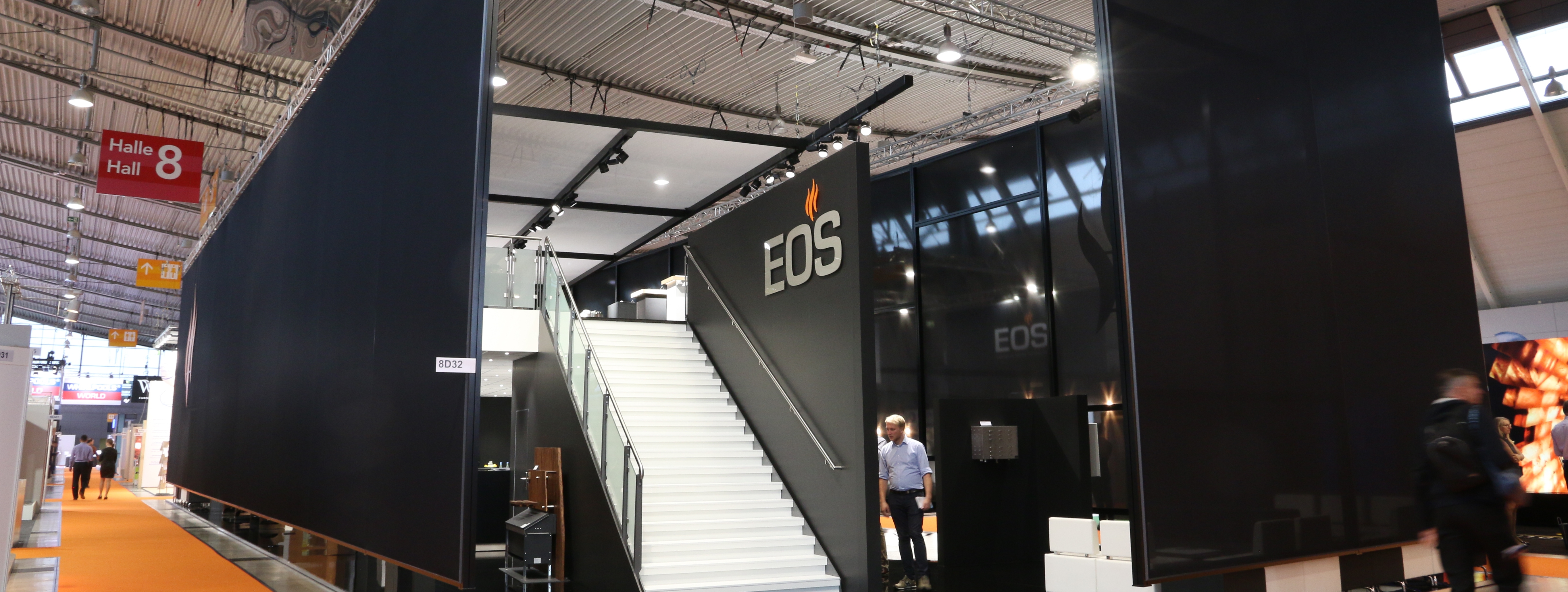 Стенд завода EOS Saunatechnik GmbH на выставке Interbad 2019 